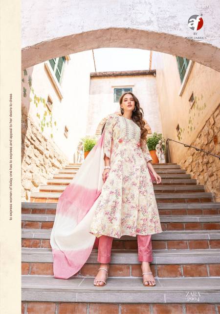 Af Zara Vol 3 By Anju Fabrics Designer Salwar Suit Catalog